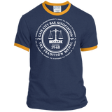 Gate City Bar PC54R Port & Co. Ringer Tee