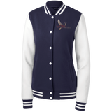 Tri-Cities Funeral Home LST270 Sport-Tek Women's Fleece Letterman Jacket