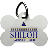 Shiloh Baptist Church UN5771 Dog Bone Pet Tag