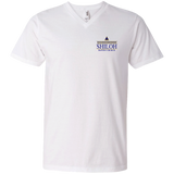 Shiloh Baptist Church 982 Anvil Men's Printed V-Neck T-Shirt