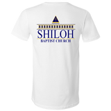 Shiloh Baptist Church 3005Y Bella + Canvas Youth Short Sleeve V-Neck Jersey T-Shirt