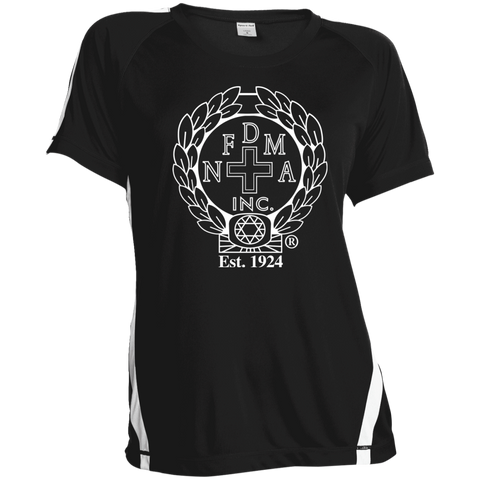 NFD&MA LST351 Sport-Tek Ladies' Colorblock Polyester T-Shirt