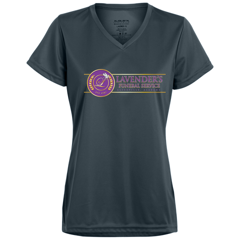 Lavenders Funeral Service 1790 Augusta Ladies' Wicking T-Shirt