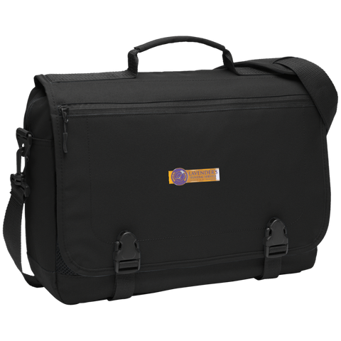 Lavenders Funeral Service BG304 Port Authority Messenger Briefcase