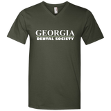 Georgia Dental Society (GDS) 982 Anvil Men's Printed V-Neck T-Shirt