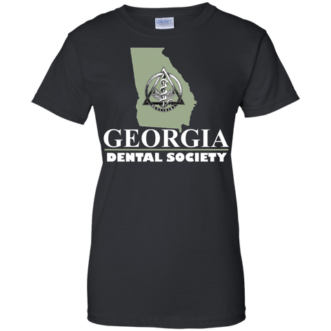 Georgia Dental Society (GDS) G200L Gildan Ladies' 100% Cotton T-Shirt