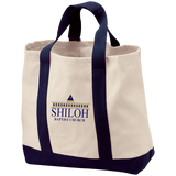 Shiloh Baptist Church B400 Port & Co. 2-Tone Shopping Tote