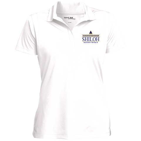 Shiloh Baptist Church LST650 Sport-Tek Women's Micropique Tag-Free Flat-Knit Collar Polo