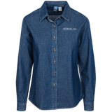 AFD&MA LSP10 Port Authority Women's LS Denim Shirt