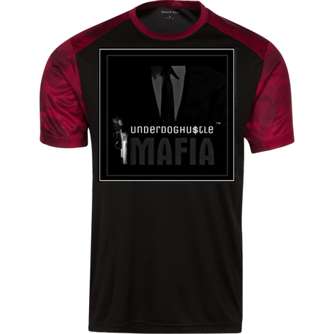 UnderdogHUSTLE ST371 Sport-Tek CamoHex Colorblock T-Shirt