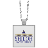 Shiloh Baptist Church UN4684 Square Necklace