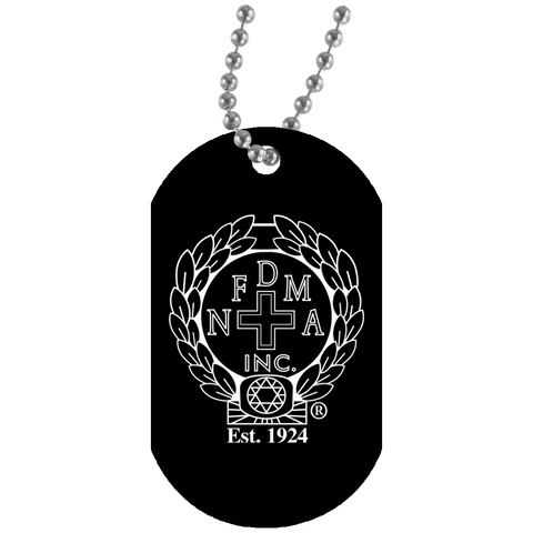 NFD&MA UN5588 White Dog Tag