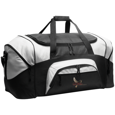 Tri-Cities Funeral Home BG99 Port & Co. Colorblock Sport Duffel