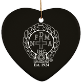 NFD&MA SUBORNH Ceramic Heart Ornament