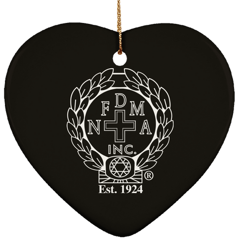 NFD&MA SUBORNH Ceramic Heart Ornament