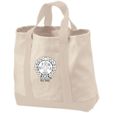 NFD&MA B400 Port & Co. 2-Tone Shopping Tote