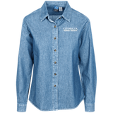 Georgia Dental Society (GDS) LSP10 Port Authority Women's LS Denim Shirt