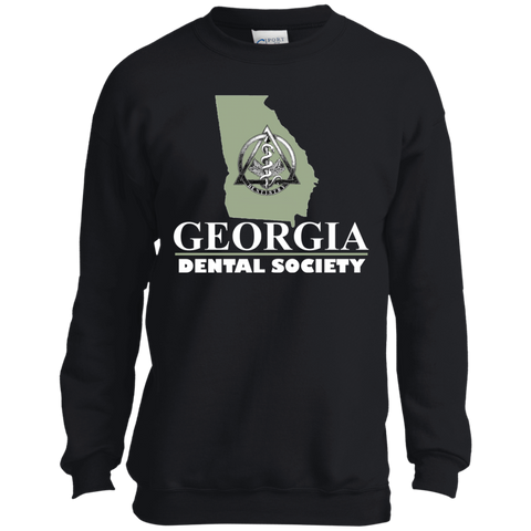 Georgia Dental Society (GDS) PC90Y Port and Co. Youth Crewneck Sweatshirt