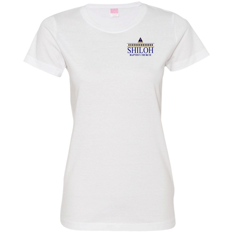 Shiloh Baptist Church 3516 LAT Ladies' Fine Jersey T-Shirt