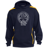 NFD&MA ST265 Sport-Tek Sleeve Stripe Sweatshirt with Jersey Lined Hood