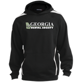 Georgia Dental Society (GDS) ST265 Sport-Tek Sleeve Stripe Sweatshirt with Jersey Lined Hood