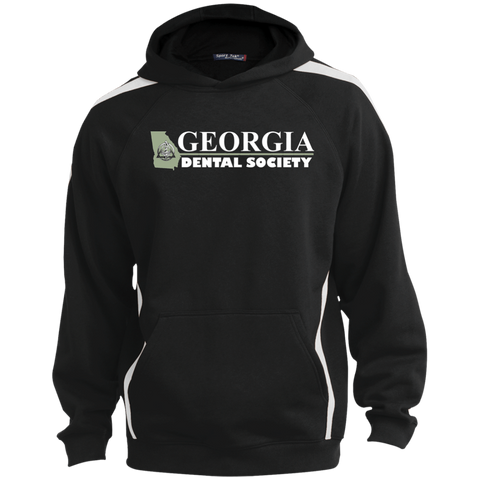 Georgia Dental Society (GDS) ST265 Sport-Tek Sleeve Stripe Sweatshirt with Jersey Lined Hood