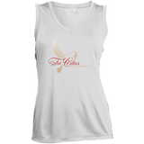 Tri-Cities Funeral Home LST352 Sport-Tek Ladies' Sleeveless Moisture Absorbing V-Neck