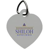 Shiloh Baptist Church UN5770 Heart Pet Tag