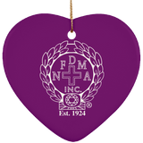 NFD&MA SUBORNH Ceramic Heart Ornament