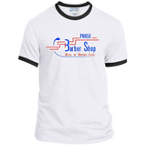 Phase 3 BarberShop PC54R Port & Co. Ringer Tee