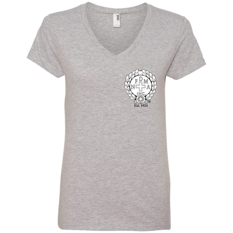 NFD&MA 88VL Anvil Ladies' V-Neck T-Shirt