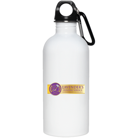 Lavenders Funeral Service 23663 20 oz. Stainless Steel Water Bottle