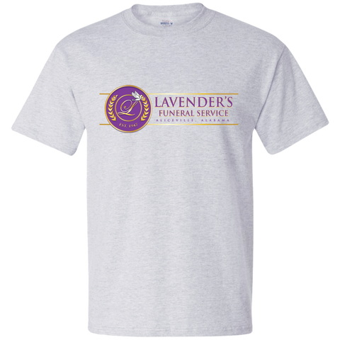 Lavenders Funeral Service 5180 Hanes Beefy T-Shirt