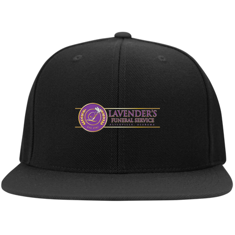 Lavenders Funeral Service STC19 Sport-Tek Flat Bill High-Profile Snapback Hat