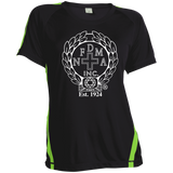 NFD&MA LST351 Sport-Tek Ladies' Colorblock Polyester T-Shirt