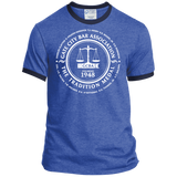 Gate City Bar PC54R Port & Co. Ringer Tee
