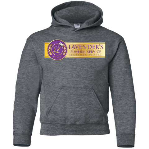 Lavenders Funeral Service G185B Gildan Youth Pullover Hoodie