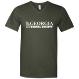 Georgia Dental Society (GDS) 982 Anvil Men's Printed V-Neck T-Shirt