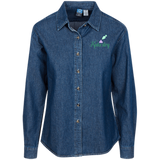Kakestry LSP10 Port Authority Women's LS Denim Shirt