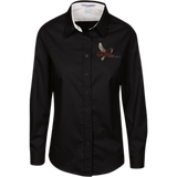 Tri-Cities Funeral Home L608 Port Authority Ladies' LS Blouse