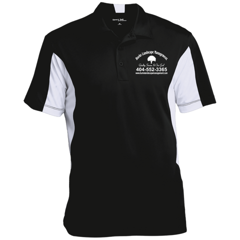 Burke Landscape Management TST655 Sport-Tek Tall Colorblock Performance Polo