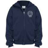 NFD&MA PC90YZH Port & Co. Youth Full Zip Hoodie