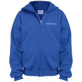 AFD&MA PC90YZH Port & Co. Youth Full Zip Hoodie