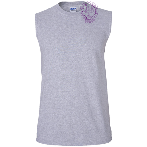 NFD&MA G270 Gildan Men's Ultra Cotton Sleeveless T-Shirt