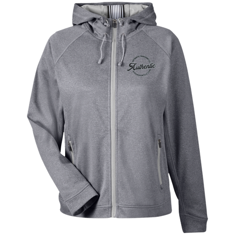 TT38W Team 365 Ladies' Heather Performance Hooded Jacket