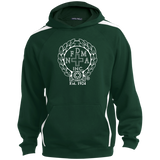 NFD&MA ST265 Sport-Tek Sleeve Stripe Sweatshirt with Jersey Lined Hood