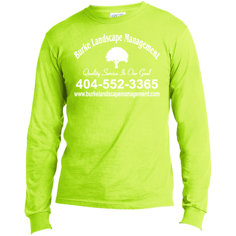 Burke Landscape Management USA100LS Port & Co. LS Made in the US T-Shirt