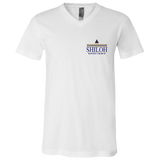 Shiloh Baptist Church 3005Y Bella + Canvas Youth Short Sleeve V-Neck Jersey T-Shirt