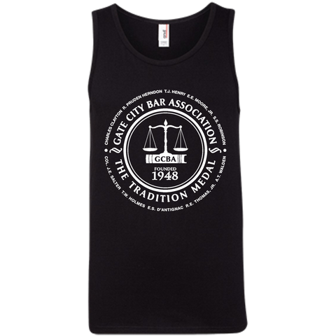 Gate City Bar 986 Anvil 100% Ringspun Cotton Tank Top
