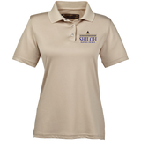 Shiloh Baptist Church M345W Harriton Ladies' Snap Placket Performance Polo